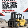 Hyster H165XL, H190XL, H210XL, H230XL, H250XL, H280XL Forklift Truck E007 Series Repair Manual (USA)