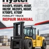 Hyster H440FS, H550FS, H550F, H620F, H620FS, H650F, H700FS, H700F Forklift Truck E008 Series Repair Manual