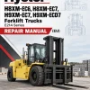 Hyster H8XM-EC6, H8XM-EC7, H9XM-EC7, H9XM-ECD7 Forklift Trucks E214 Series Repair Manual (EU)