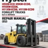 Hyster H9XM-EC8 H9XM-ECD8, H10XM-ECD8, H11XM-ECD8, H11XM-ECD9 Forklift Trucks E214 Series Repair Manual (EU)