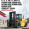 Hyster H190HD-ECD8, H200HD-EC8, H210HD-ECD8, H230HD-ECD8, H230HD-ECD9 Forklift Trucks E214 Series Repair Manual