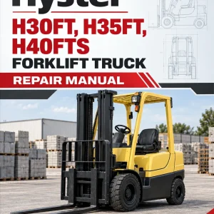 Hyster H30FT, H35FT, H40FTS Forklift Truck F001 Series Repair Manual Hyster H30FT, H35FT, H40FTS Forklift Truck F001 Series Repair Manual