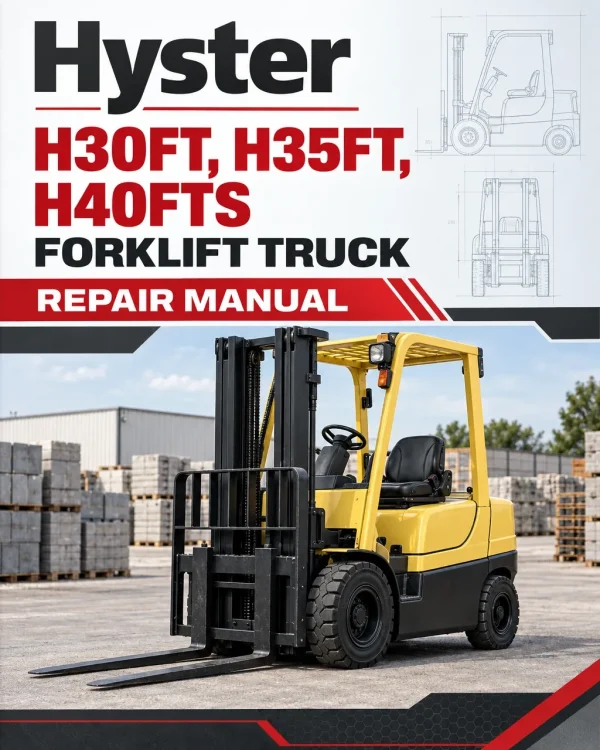 Hyster H30FT, H35FT, H40FTS Forklift Truck F001 Series Repair Manual Hyster H30FT, H35FT, H40FTS Forklift Truck F001 Series Repair Manual