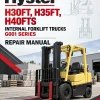 Hyster H30FT, H35FT, H40FTS Internal Forklift Trucks G001 Series Repair Manual Hyster H30FT, H35FT, H40FTS Internal Forklift Trucks G001 Series Repair Manual