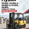 Hyster H3.50XL, H4.00XL-5, H4.00XL-6, H4.50XL, H5.00XL Forklift Truck G005 Series Repair Manual (EU)