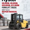 Hyster H8.00XM, H9.00XM, H10.00XM, H12.00XM Forklift Truck G007 Series Repair Manual (EU) Hyster H8.00XM, H9.00XM, H10.00XM, H12.00XM Forklift Truck G007 Series Repair Manual (EU)
