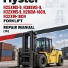 Hyster H25XMS-9, H30XMS-9, H32XMS-9, H28XM-16CH, H32XM-16CH Forklift G008 Series Repair Manual (EU) Hyster H25XMS-9, H30XMS-9, H32XMS-9, H28XM-16CH, H32XM-16CH Forklift G008 Series Repair Manual (EU)