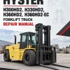 Hyster H300HD2, H330HD2, H360HD2, H360HD2-EC Forklift Truck G019 Series Repair Manual (USA) Hyster H300HD2, H330HD2, H360HD2, H360HD2-EC Forklift Truck G019 Series Repair Manual (USA)