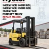 Hyster H40XM-16CH, H44XM-16CH, H48XM-16CH, H50XM-16CH, H52XM-16CH Forklift Truck G117 Series Repair Manual (EU) Hyster H40XM-16CH, H44XM-16CH, H48XM-16CH, H50XM-16CH, H52XM-16CH Forklift Truck G117 Series Repair Manual (EU)