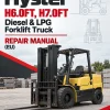 Hyster H6.0FT, H7.0FT Diesel & LPG Forklift Truck H006 Series Repair Manual (EU) Hyster H6.0FT, H7.0FT Diesel & LPG Forklift Truck H006 Series Repair Manual (EU)