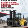 Hyster H13XM-6, H14XM-6, H16XM-6, H10XM-12EC, H12XM-12EC Forklift Truck H019 Series Repair Manual (EU)