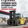 Hyster H1050HD-16CH, H1150HD-16CH Forklift Trucks J117 Series Repair Manual Hyster H1050HD-16CH, H1150HD-16CH Forklift Trucks J117 Series Repair Manual