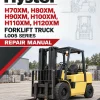 Hyster H70XM, H80XM, H90XM, H100XM, H110XM, H120XM Forklift Truck L005 Series Repair Manual (USA) Hyster H70XM, H80XM, H90XM, H100XM, H110XM, H120XM Forklift Truck L005 Series Repair Manual (USA)