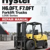 Hyster H6.0FT, F7.0FT Forklift Trucks L006 Series Repair Manual (EU)