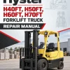 Hyster H40FT, H50FT, H60FT, H70FT Forklift Truck L177 Series Repair Manual (USA)