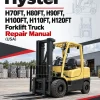 Hyster H70FT, H80FT, H90FT, H100FT, H110FT, H120FT Forklift Truck N005 Series Repair Manual (USA) Hyster H70FT, H80FT, H90FT, H100FT, H110FT, H120FT Forklift Truck N005 Series Repair Manual (USA)