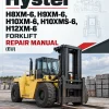 Hyster H8XM-6, H9XM-6, H10XM-6, H10XMS-6, H12XM-6 Forklift N007 Series Repair Manual (EU)
