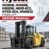 Hyster H13XD6, H14XD6, H16XD6, H6XD-EC3, H7XD-EC4, H10XD12 Forklift N019 Series Repair Manual (EU) Hyster H13XD6, H14XD6, H16XD6, H6XD-EC3, H7XD-EC4, H10XD12 Forklift N019 Series Repair Manual (EU)