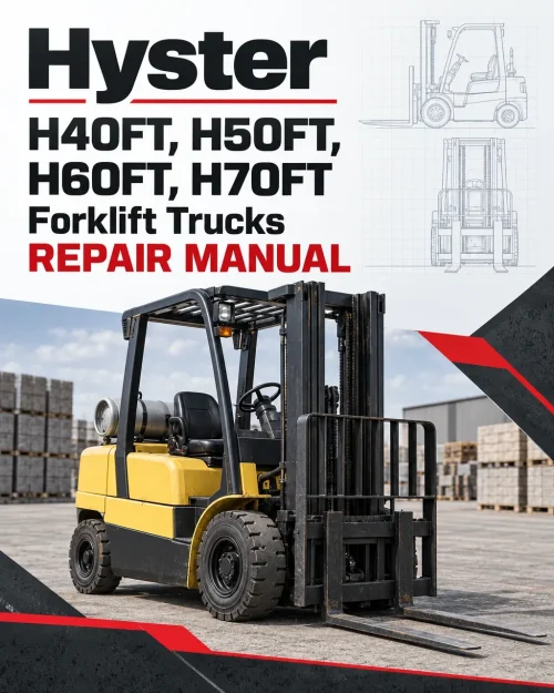 Hyster H40FT, H50FT, H60FT, H70FT Forklift Trucks N177 Series Repair Manual Hyster H40FT, H50FT, H60FT, H70FT Forklift Trucks N177 Series Repair Manual