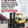 Hyster H4.0FT5, H4.0FT6, H4.5FTS5, H4.5FT6, H5.0FT, H5.5FT Forklift Truck P005 Series Repair Manual (EU) Hyster H4.0FT5, H4.0FT6, H4.5FTS5, H4.5FT6, H5.0FT, H5.5FT Forklift Truck P005 Series Repair Manual (EU)