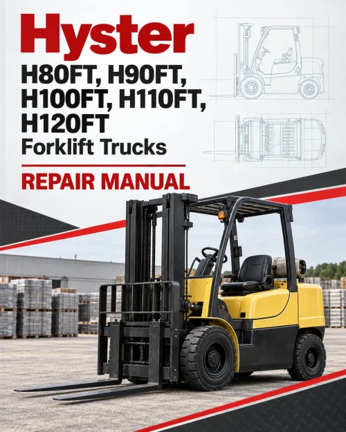 Hyster H80FT, H90FT, H100FT, H110FT, H120FT Forklift Trucks S005 Series Repair Manual Hyster H80FT, H90FT, H100FT, H110FT, H120FT Forklift Trucks S005 Series Repair Manual