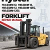 Hyster H14.00XM-12, H16.00XM-12, H18.00XM-12, H16.00XM-12EC, H18.00XM-12EC Forklift A214 Series Repair Manual