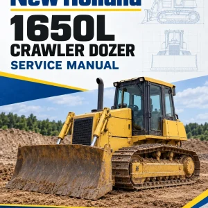 New Holland 1650L Crawler Dozer Service Manual New Holland 1650L Crawler Dozer Service Manual