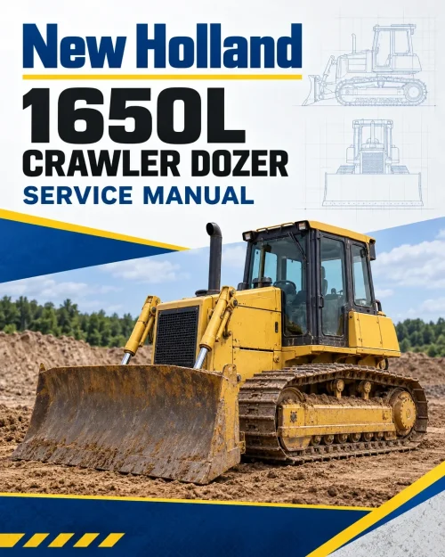 New Holland 1650L Crawler Dozer Service Manual