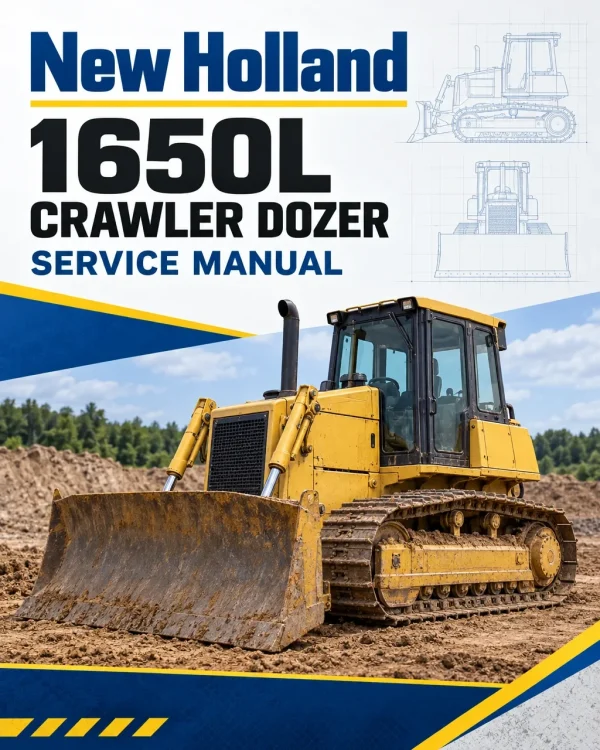 New Holland 1650L Crawler Dozer Service Manual New Holland 1650L Crawler Dozer Service Manual