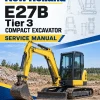 New Holland E27B Tier 3 Compact Excavator Service Manual New Holland E27B Tier 3 Compact Excavator Service Manual