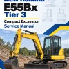 New Holland E55Bx Tier 3 Compact Excavator Service Manual New Holland E55Bx Tier 3 Compact Excavator Service Manual