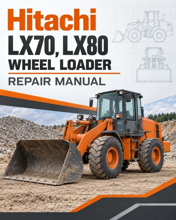 Hitachi LX70, LX80 Wheel Loader Repair Manual Hitachi LX70, LX80 Wheel Loader Repair Manual