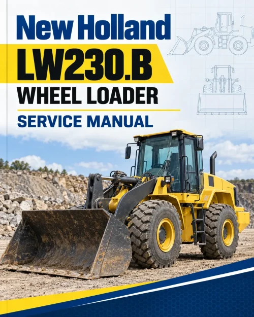 New Holland LW230.B Wheel Loader Service Manual