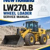 New Holland LW270.B Wheel Loader Service Manual New Holland LW270.B Wheel Loader Service Manual