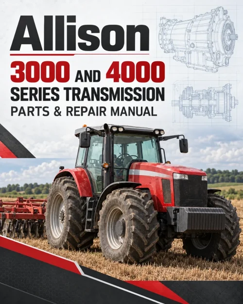 Allison 3000 and 4000 Series Transmission Parts & Repair Manual Allison 3000 and 4000 Series Transmission Parts & Repair Manual