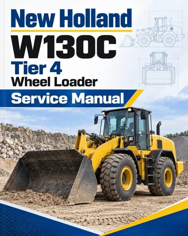 New Holland W130C Tier 4 Wheel Loader Service Manual New Holland W130C Tier 4 Wheel Loader Service Manual