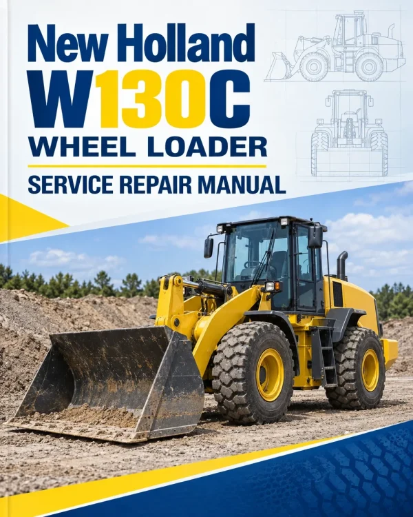 New Holland W130C Wheel Loader Service Manual