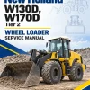 New Holland W130D, W170D Tier 2 Wheel Loader Service Manual New Holland W130D, W170D Tier 2 Wheel Loader Service Manual