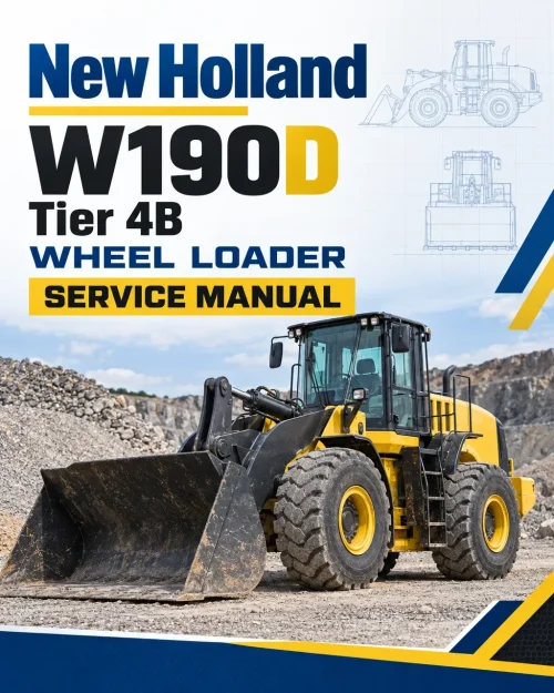 New Holland W190D Tier 4B Wheel Loader Service Manual