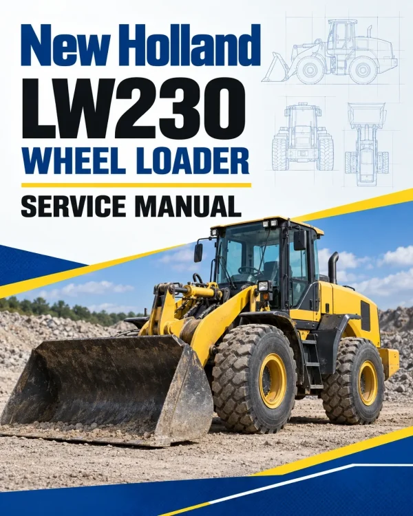New Holland LW230 Wheel Loader Service Manual New Holland LW230 Wheel Loader Service Manual
