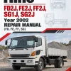 Hino Truck FD2J, FE2J, FF2J, SG1J, SG2J Year 2002 Repair Manual (FD, FE, FF, SG) Hino Truck FD2J, FE2J, FF2J, SG1J, SG2J Year 2002 Repair Manual (FD, FE, FF, SG)