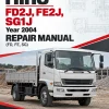Hino Truck FD2J, FE2J, SG1J Year 2004 Repair Manual (FD, FE, SG)
