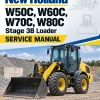 New Holland W50C, W60C, W70C, W80C Stage 3B Loader Service Manual New Holland W50C, W60C, W70C, W80C Stage 3B Loader Service Manual