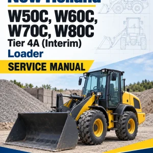 New Holland W50C, W60C, W70C, W80C Tier 4A (Interim) Loader Service Manual New Holland W50C, W60C, W70C, W80C Tier 4A (Interim) Loader Service Manual