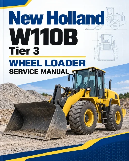 New Holland W110B Tier 3 Wheel Loader Service Manual