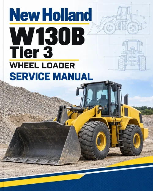 New Holland W130B Tier 3 Wheel Loader Service Manual