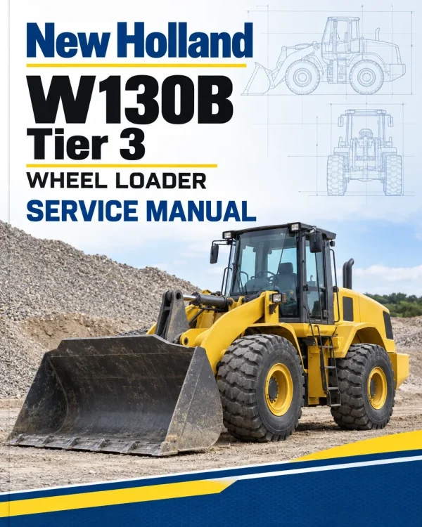 New Holland W130B Tier 3 Wheel Loader Service Manual New Holland W130B Tier 3 Wheel Loader Service Manual