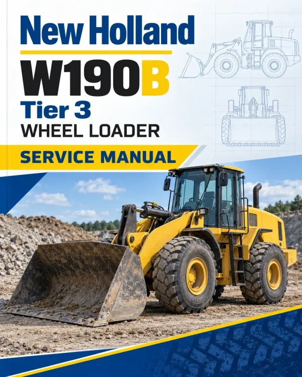 New Holland W190B Tier 3 Wheel Loader Service Manual New Holland W190B Tier 3 Wheel Loader Service Manual