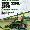 John Deere 180B, 220B, 260B Greensmower Repair Manual (TM2004) John Deere 180B, 220B, 260B Greensmower Repair Manual (TM2004)