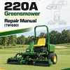 John Deere 220A Greensmower Repair Manual (TM1680) John Deere 220A Greensmower Repair Manual (TM1680)